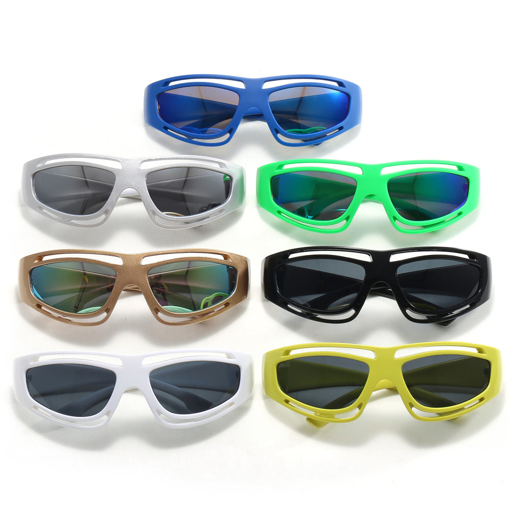 Retro Cat Eye Y2K Outdoor Cycling Sporty Goggles Sunglasses
