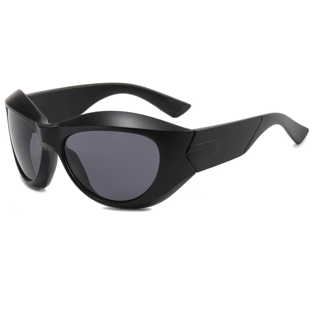 Oval Sport Wrap Y2K Sunglasses
