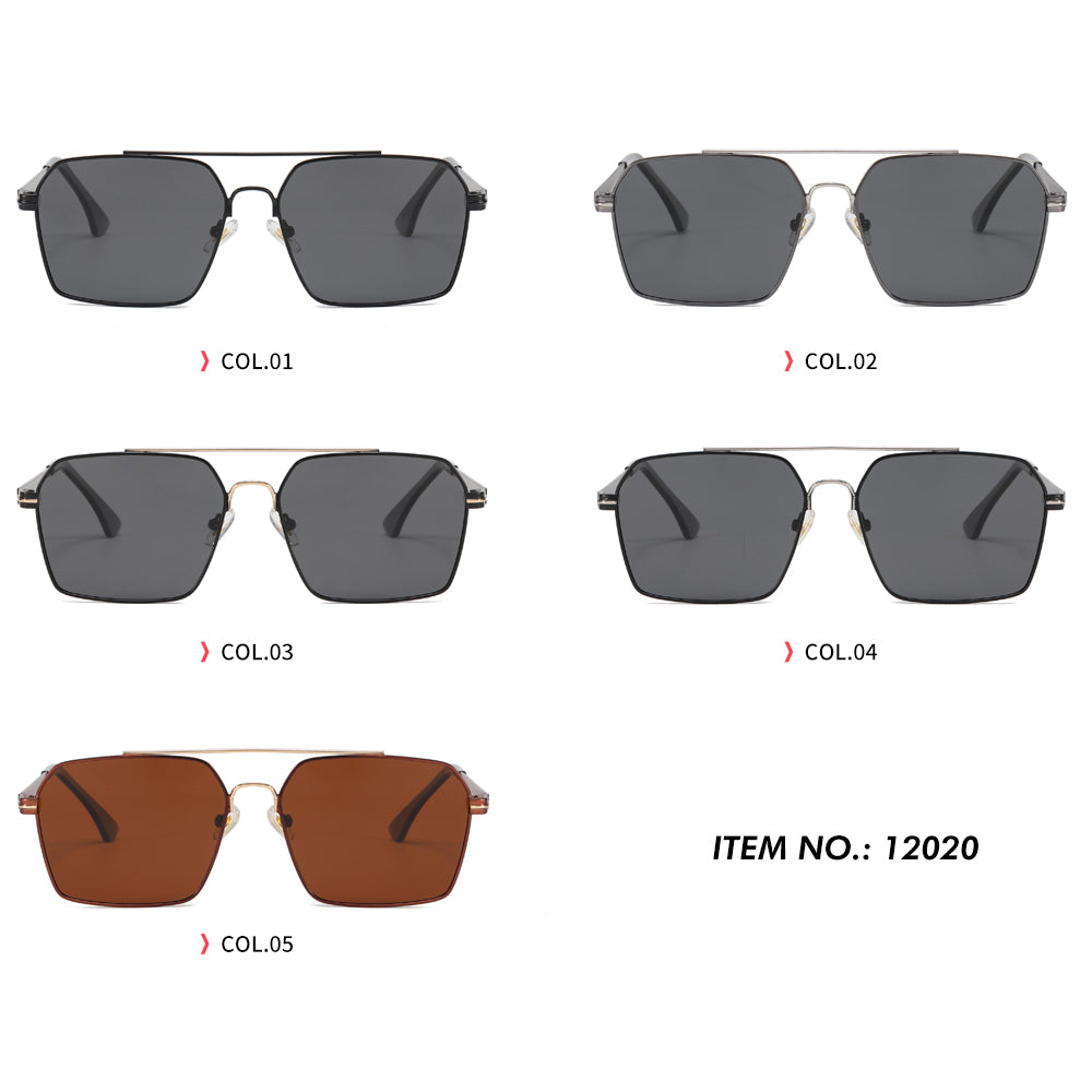 Fashion Metal Frame Shades Polarized Sunglasses