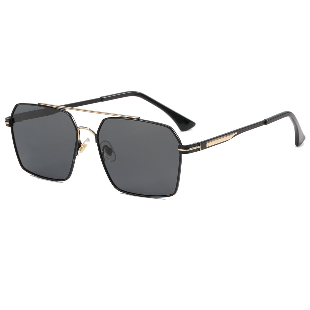 Fashion Metal Frame Shades Polarized Sunglasses