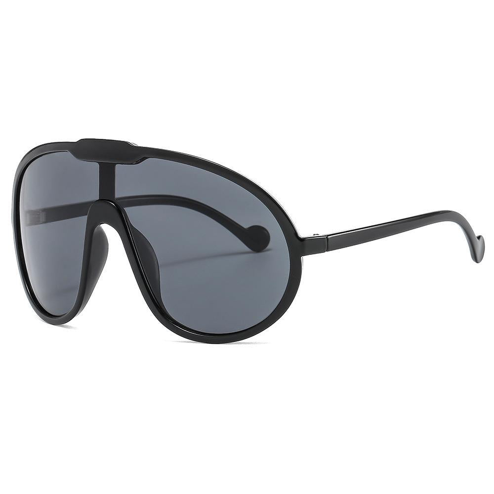 Oversized Shield Shades Sunglasses