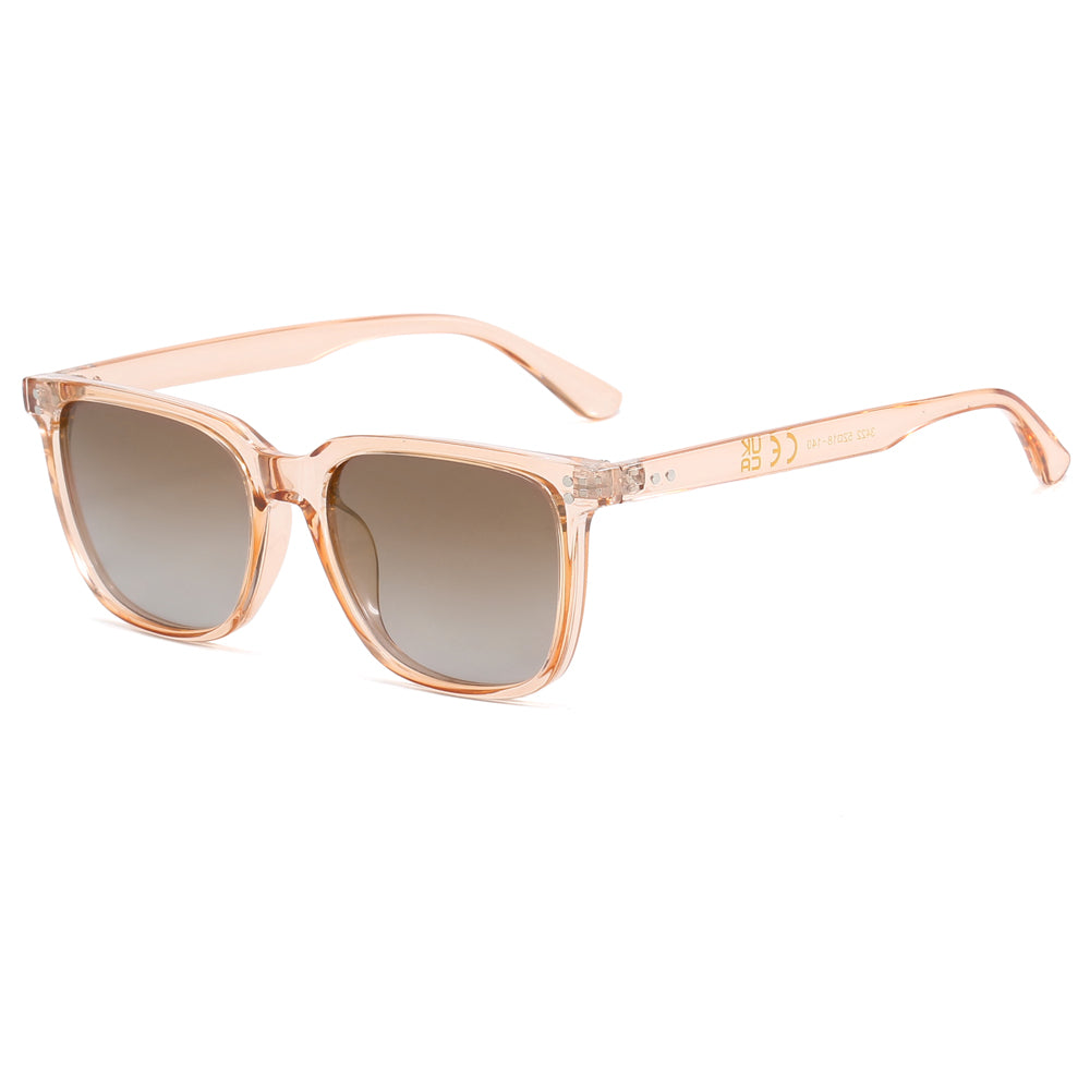 Retro Classic Vintage Rectangle Polarized Sunglasses