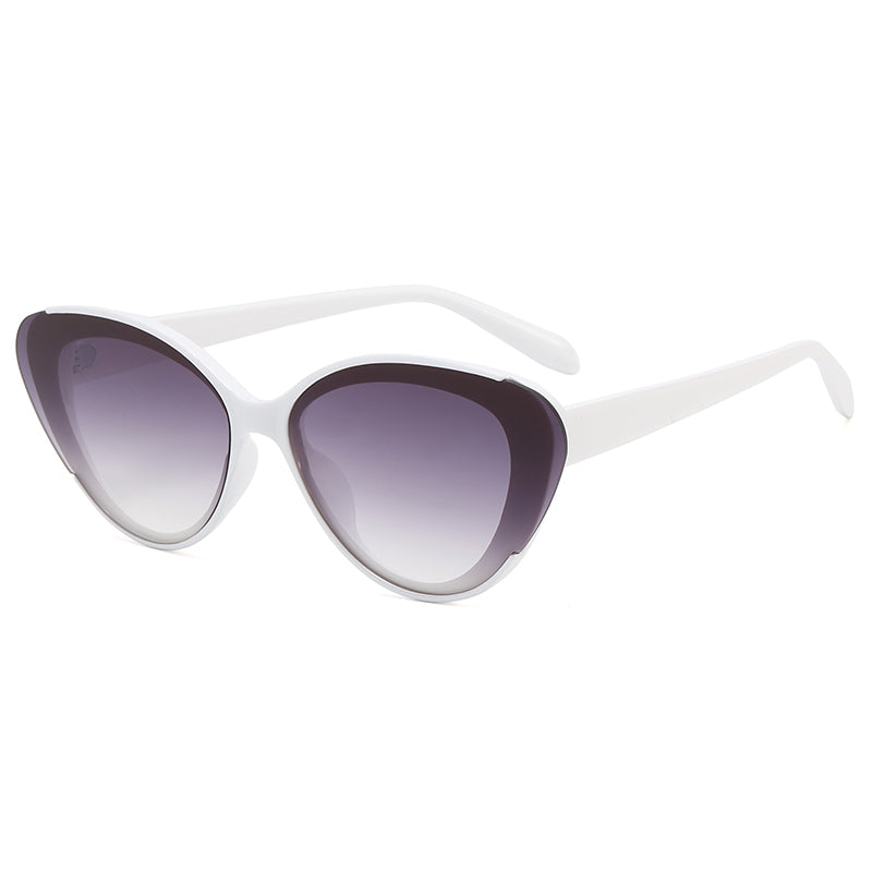 Cat Eye Women Small Triangle Sunglasses