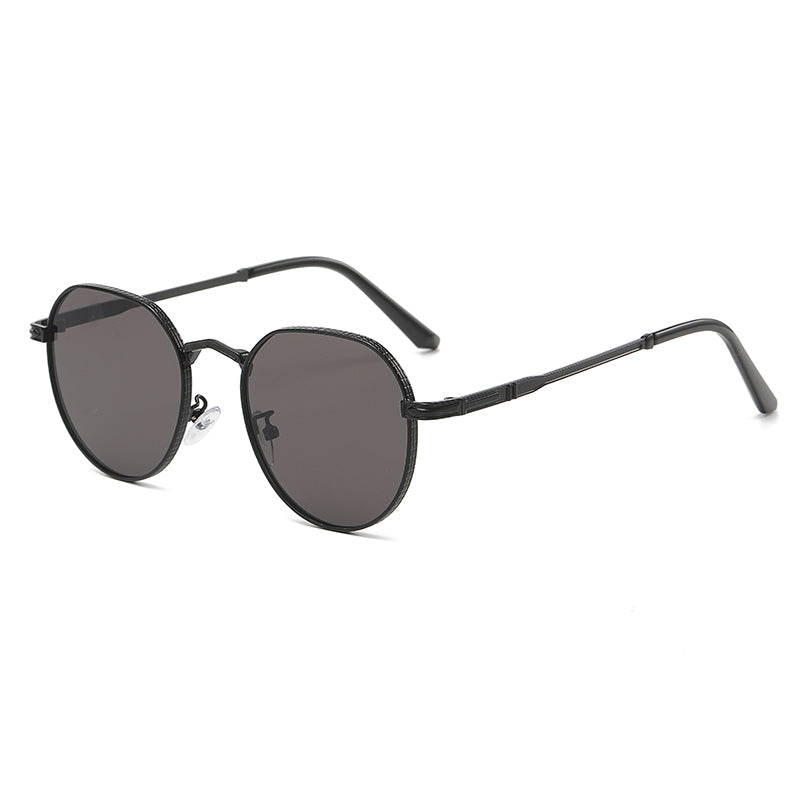Retro Round Metal Sunglasses