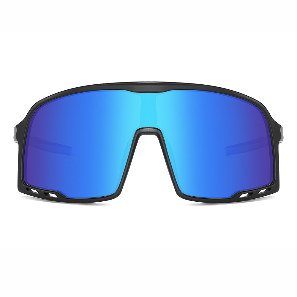 Oversized One Piece Lens Cycling Running Sports Polarized Sunglasses