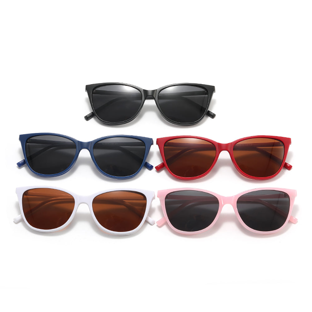 Cat Eye Anti-blue light Polarized Clip On Sunglasses