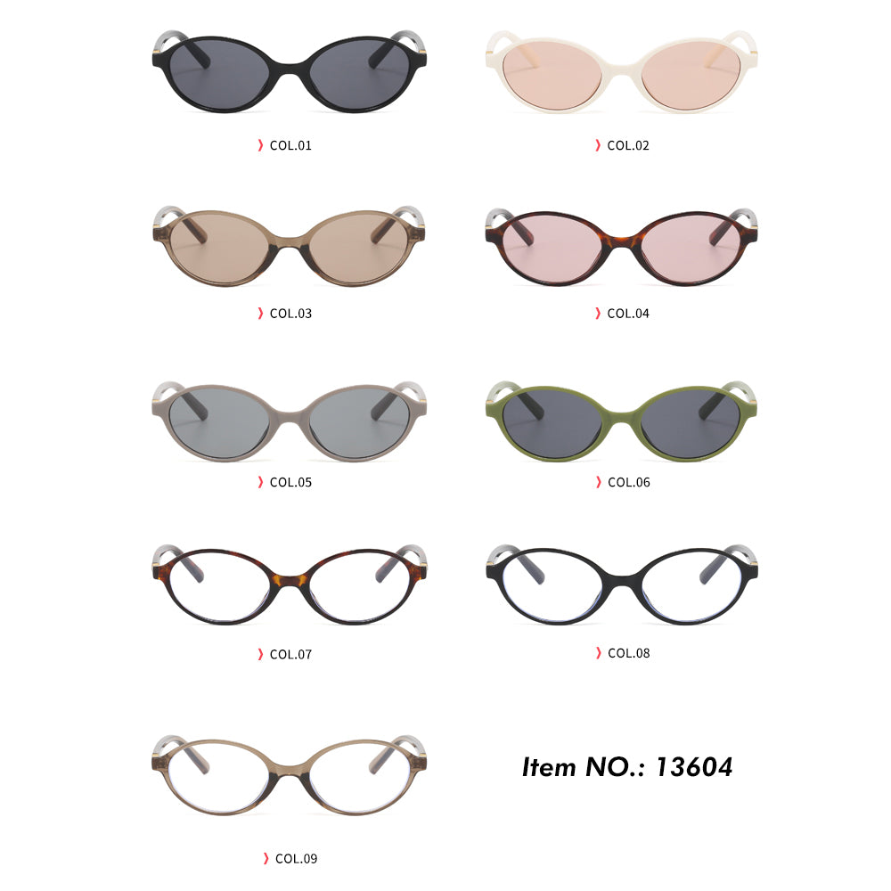 Retro Vintage Small Oval Sunglasses