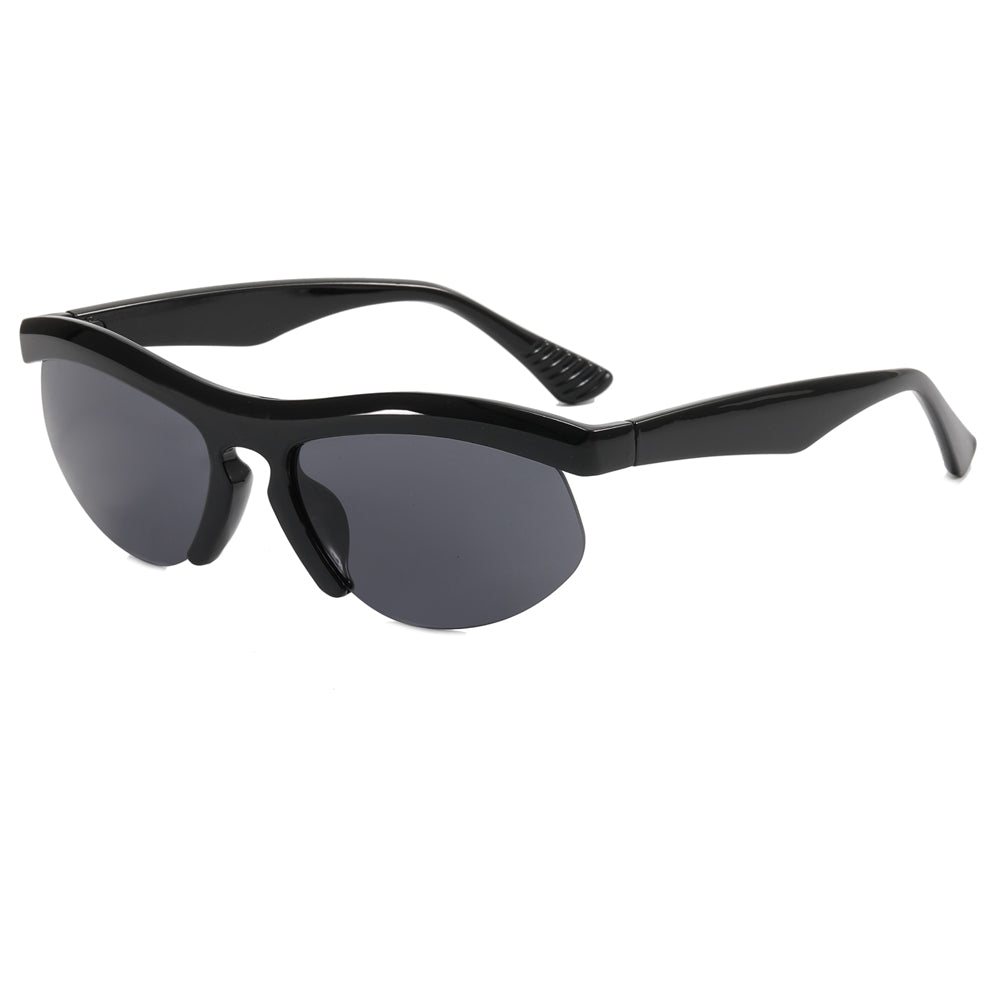 Y2K Half Frame Women Sunglasses
