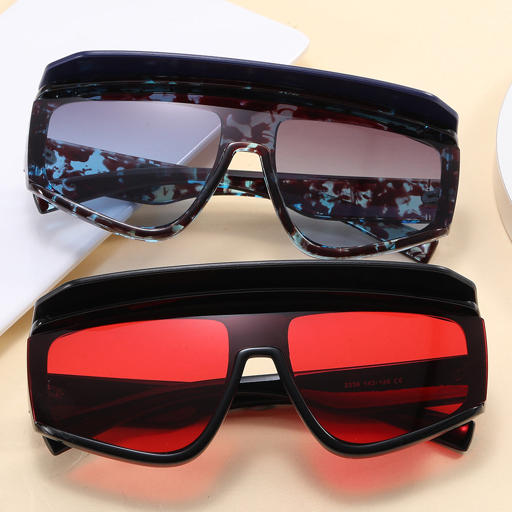 Fashion Flat Top Designer Sunglasses