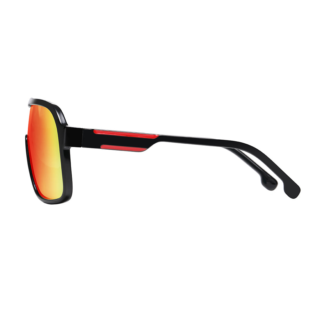 Polarized Oversized Shield Cycling Sports Sunglasses