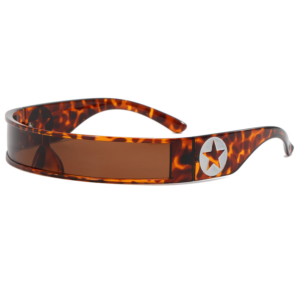 Y2K Cyberpunk Futuristic Sports Sunglasses