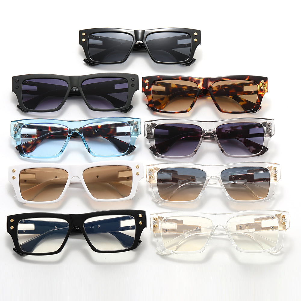 Rectangle UV400 Shades Sunglasses