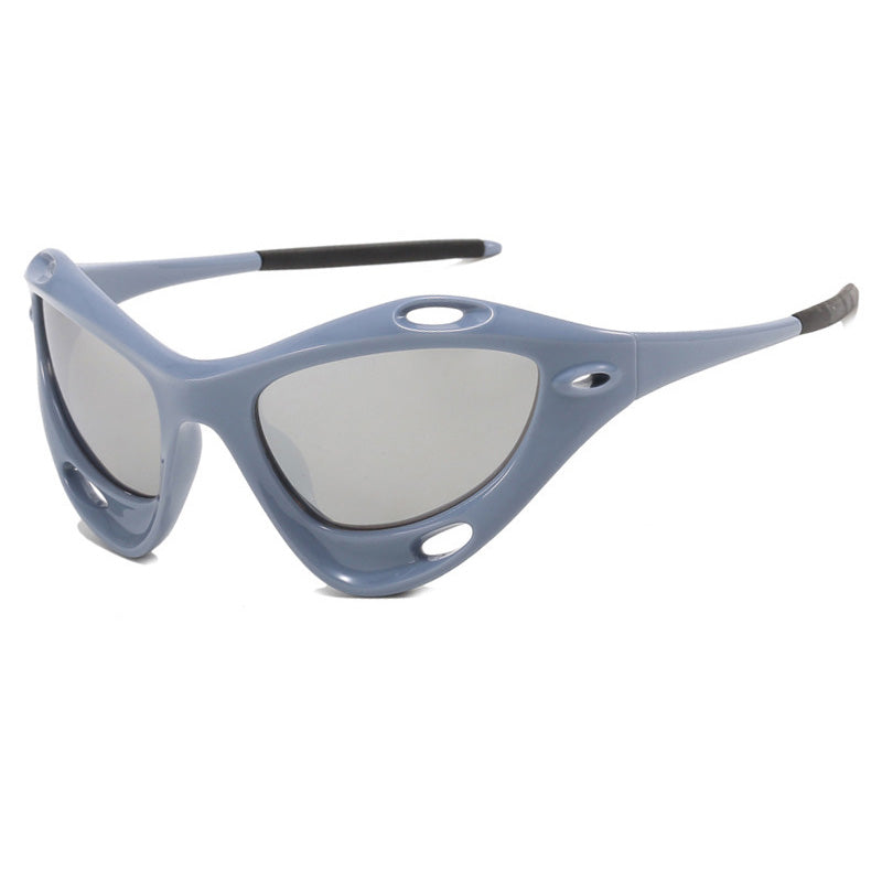 Futuristic Y2K Fashion Sporty Sunglasses