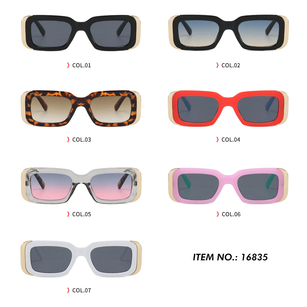Retro Vintage Small Rectangle Sunglasses