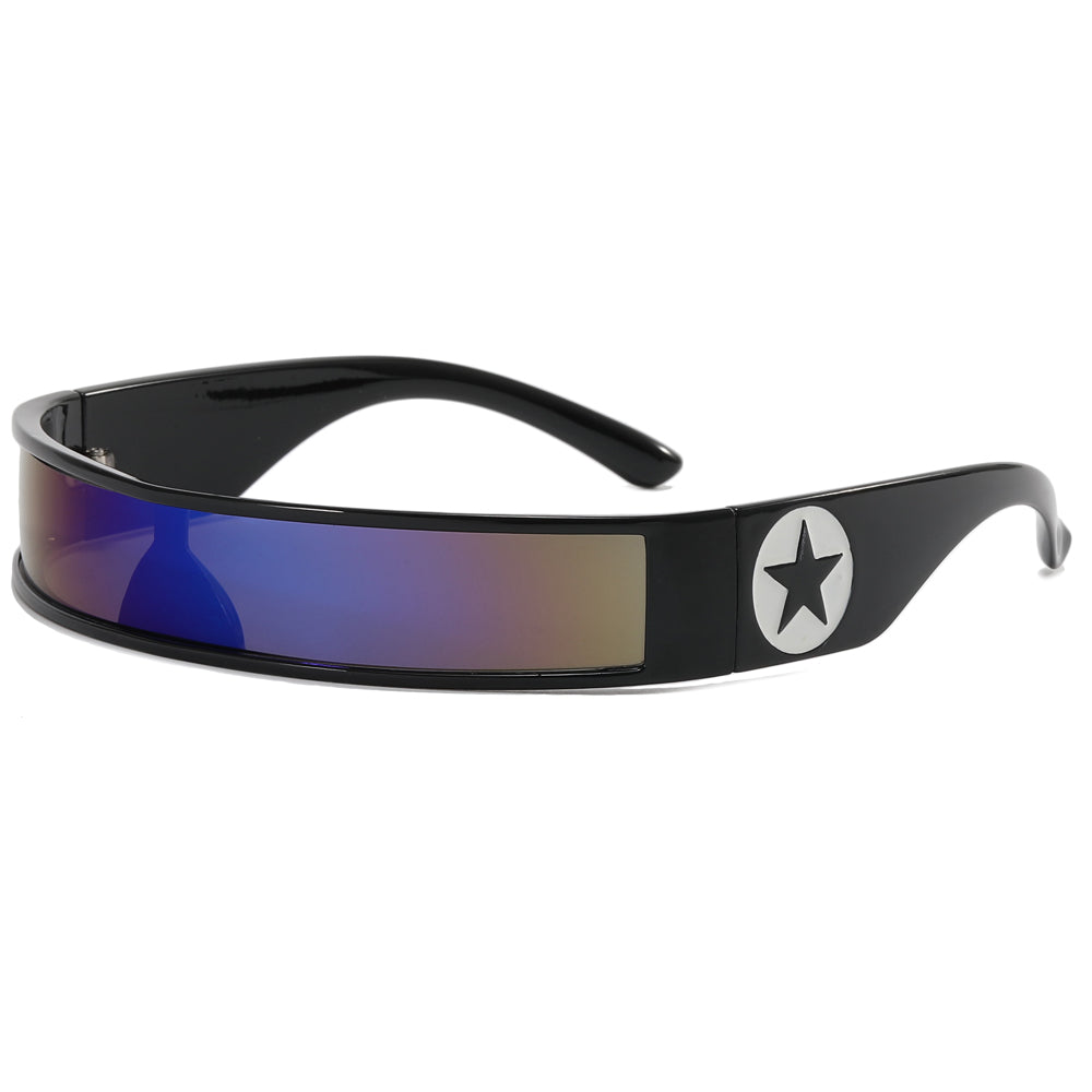 Y2K Cyberpunk Futuristic Sports Sunglasses