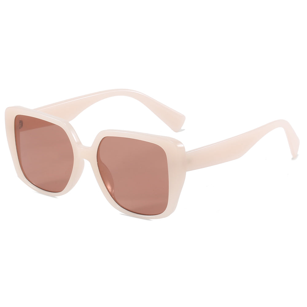 Retro Women Oversized Modern Square Butterfly Shades Sunglasses