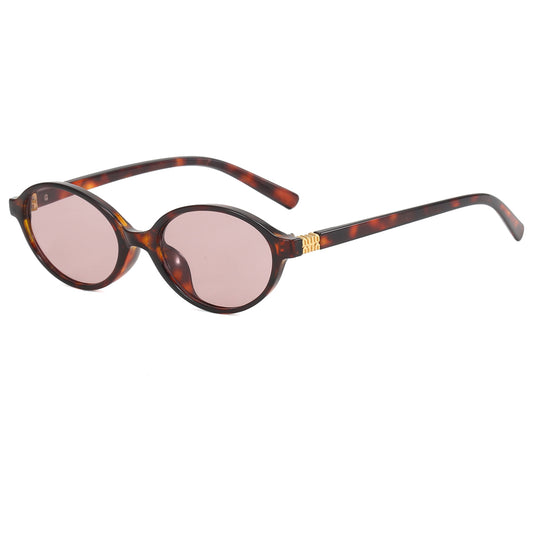 Retro Vintage Small Oval Sunglasses