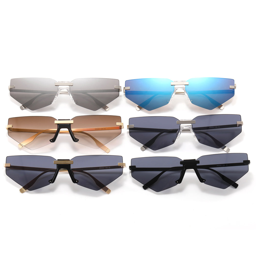 Fashion Rimless Sunglasses