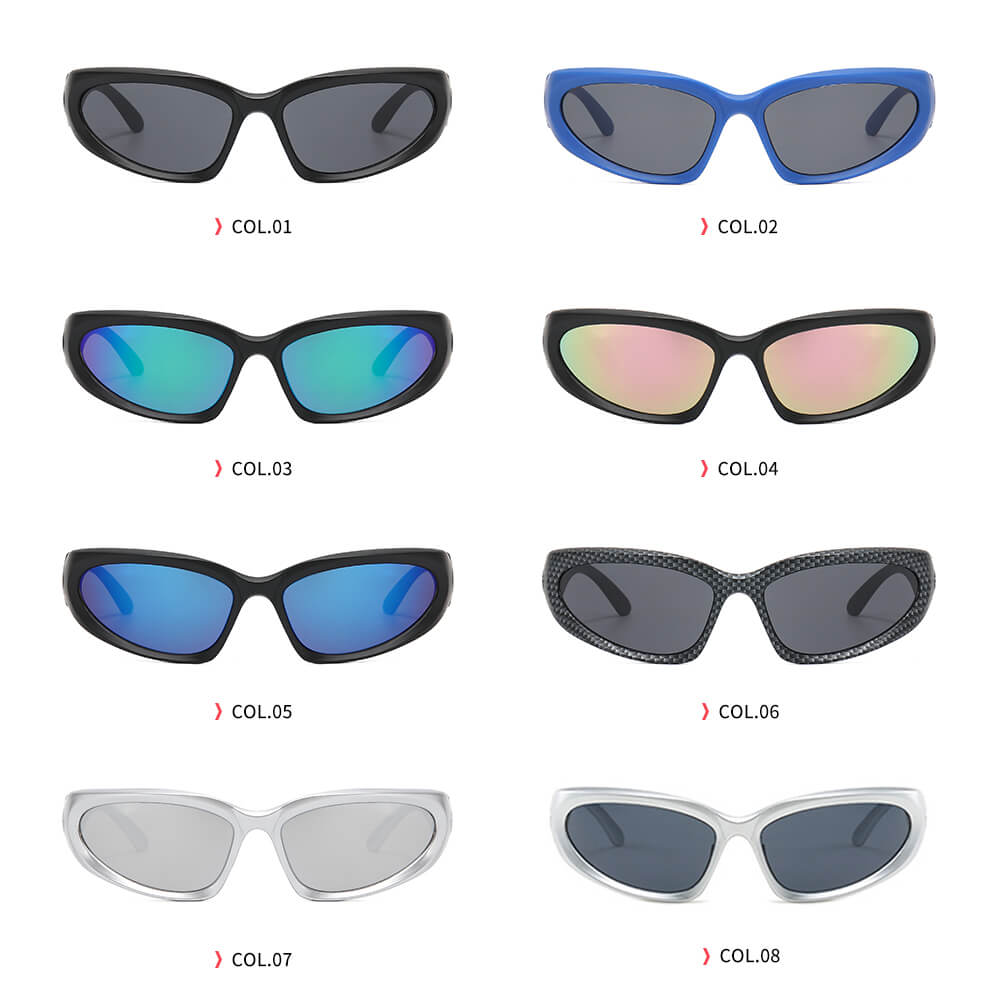 Y2K Fashion Wrap Around Sporty Sunglasses