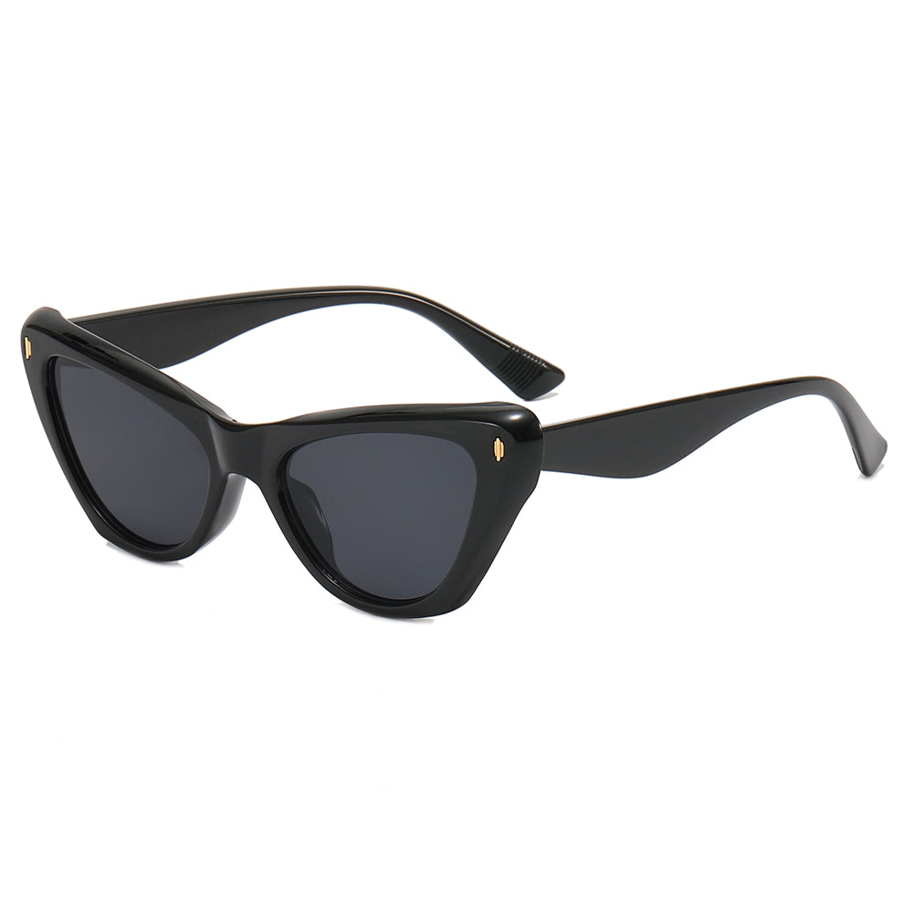 Cat Eye Women Small Triangle Sunglasses