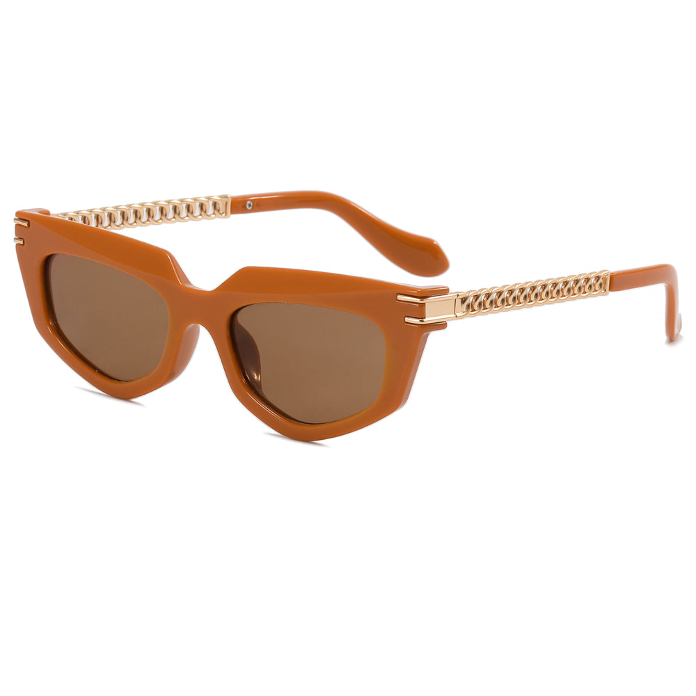 Cat Eye Polygon Shades Sunglasses