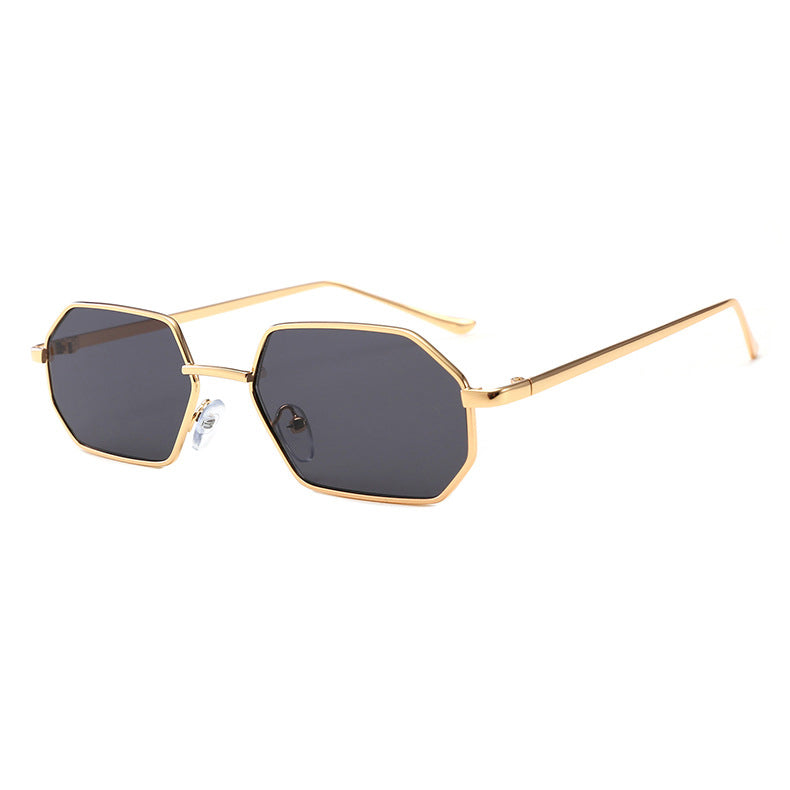Metal Frame Unisex Sunglasses