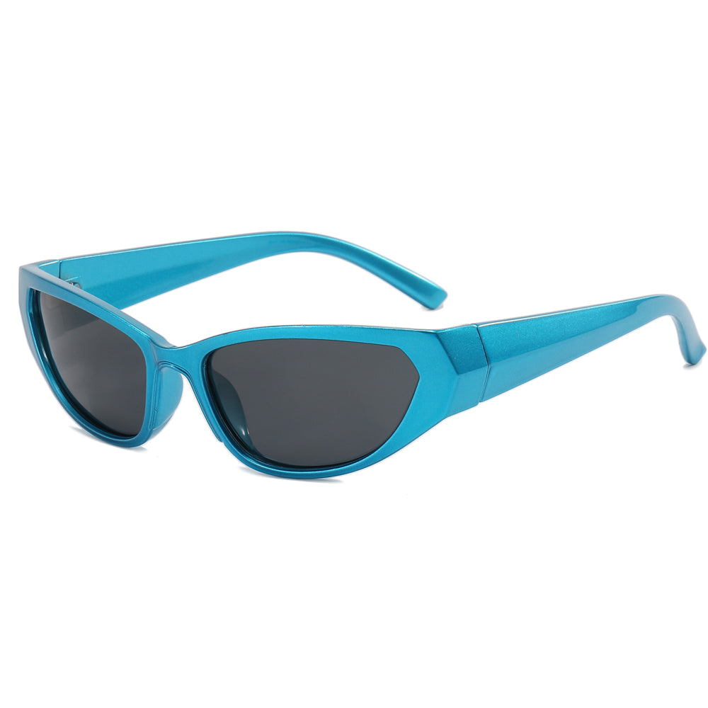 Polarized Y2K Oval Outdoor Cycling Sporty Sunglasses