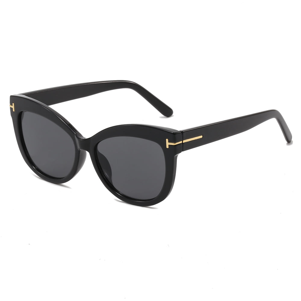 Chic Cat Eye Women Oval Sunglasses