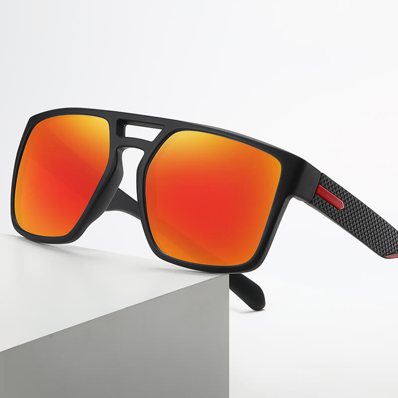 Sporty Square Polarized Sunglasses