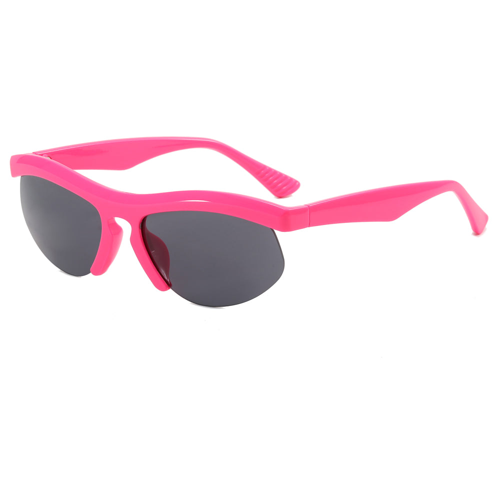 Y2K Half Frame Women Sunglasses