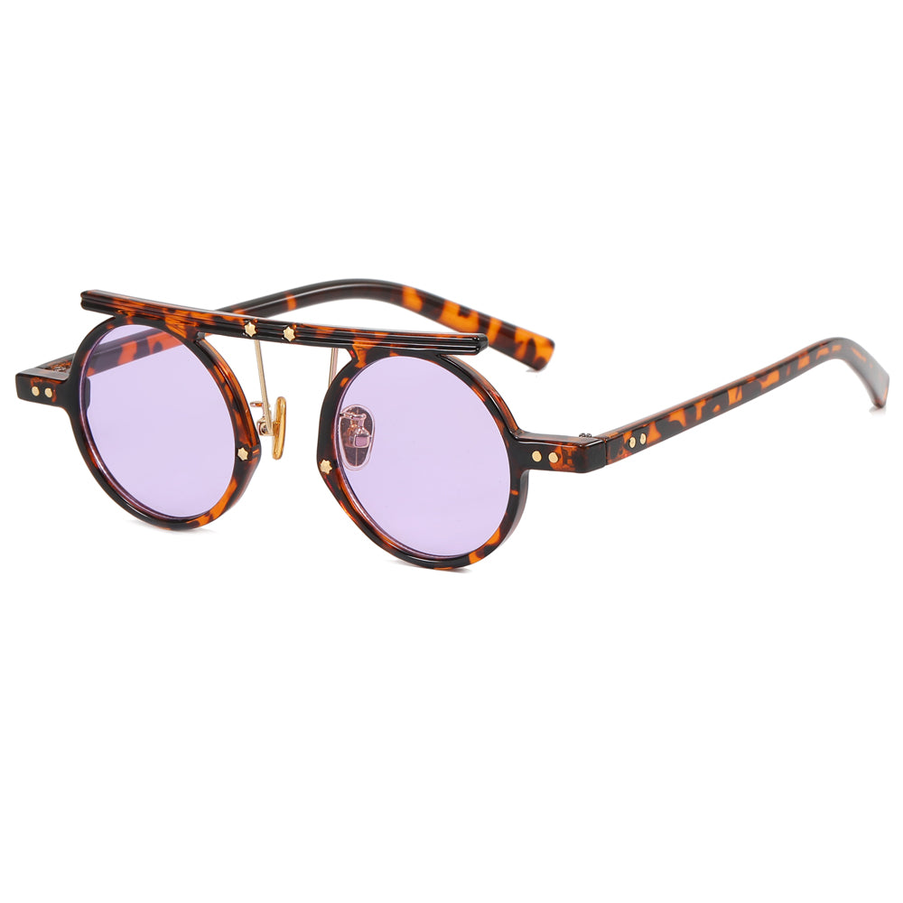 Fashion Round Steampunk Sunglasses