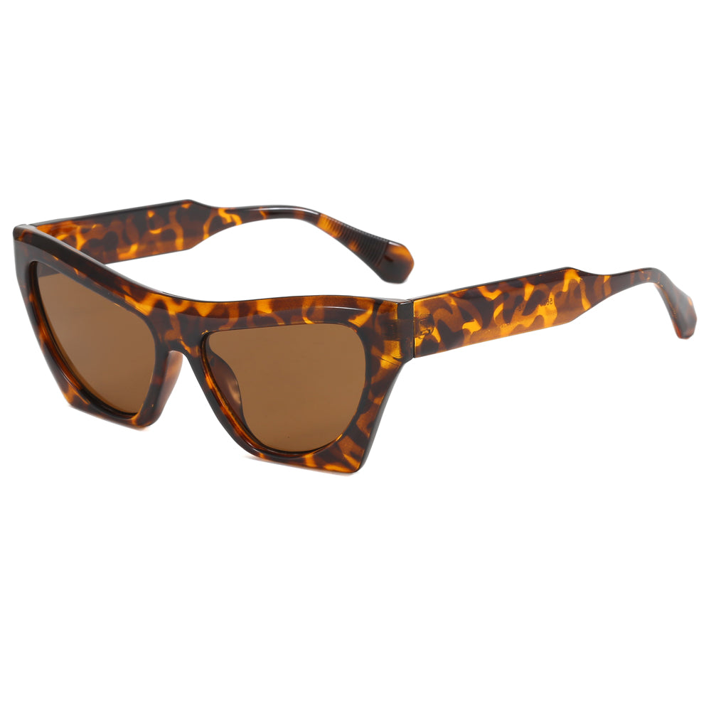 Cat Eye Thick Women Irregular Square Sunglasses