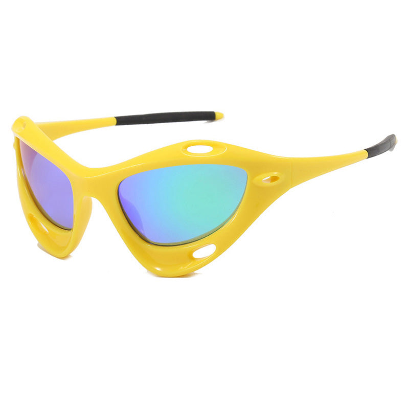 Futuristic Y2K Fashion Sporty Sunglasses