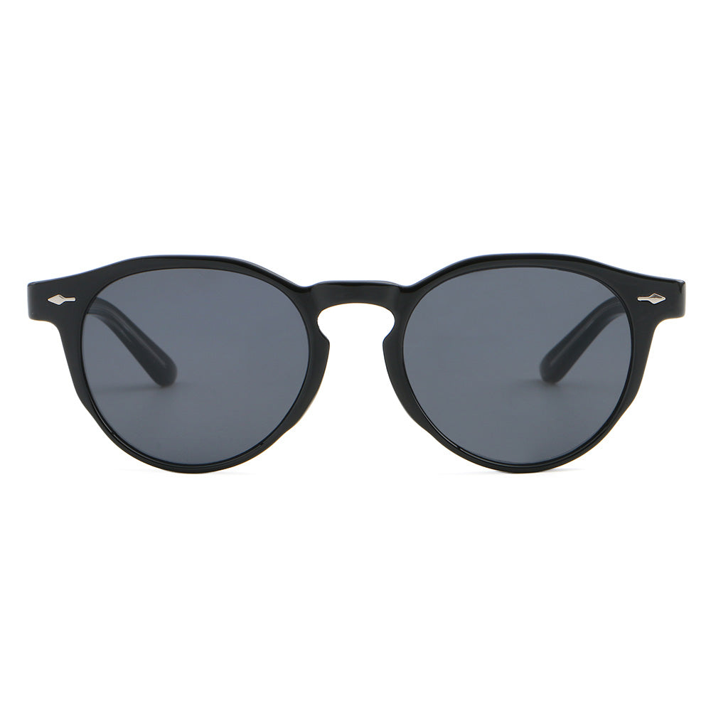 Women Round Frame Classic Cat Eye Sunglasses