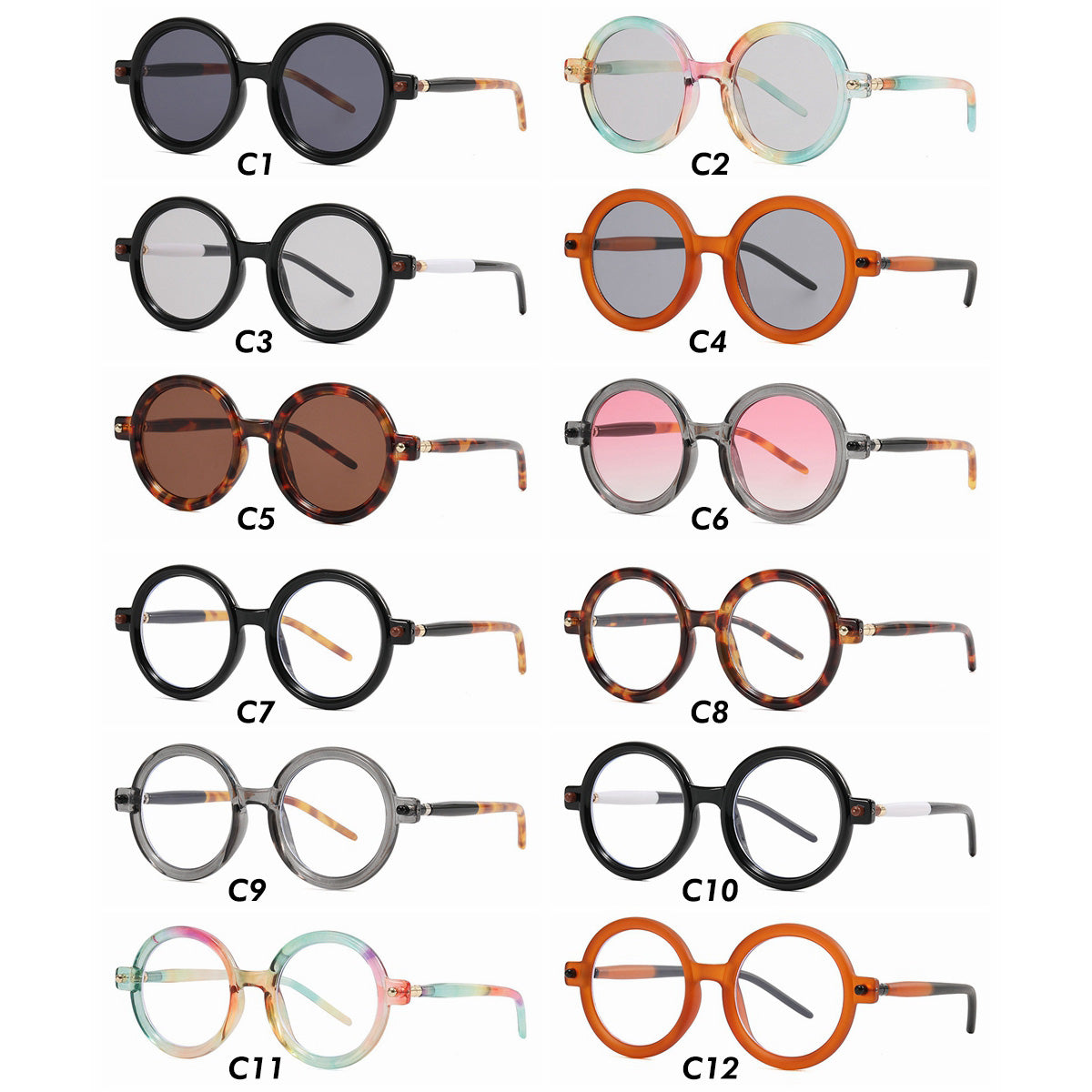 Classic Lovely Round Sunglasses