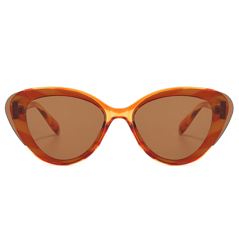 Cat Eye Women Small Triangle Sunglasses