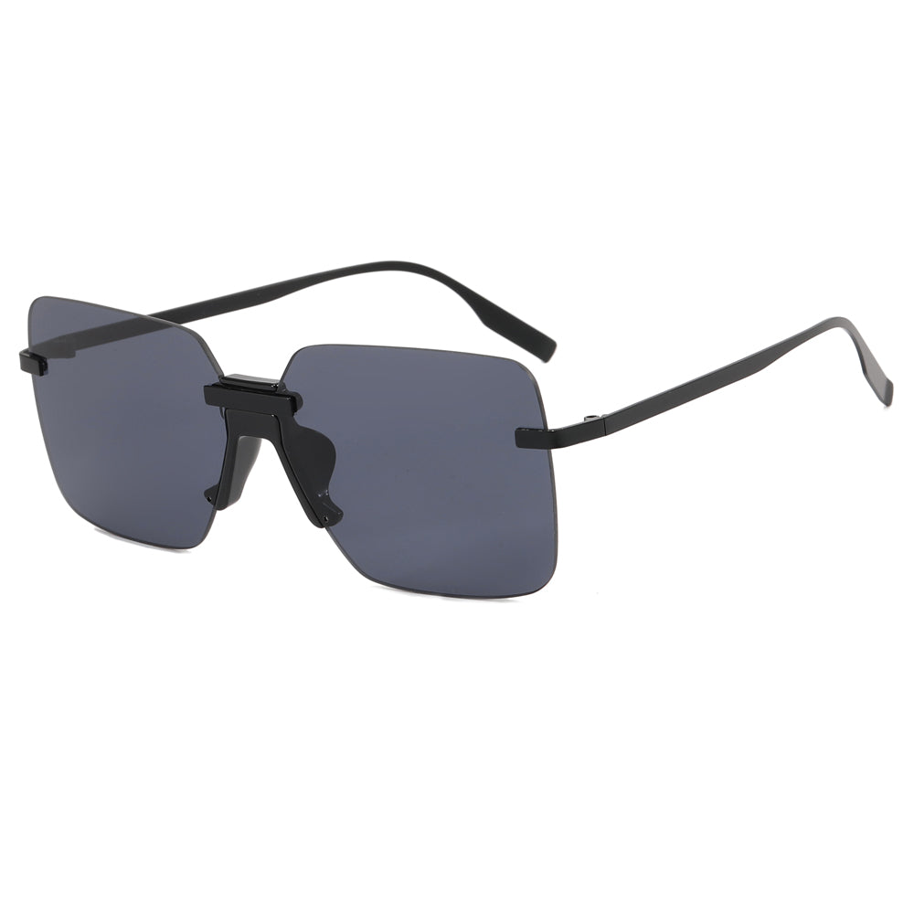 Fashion Rimless Square Sunglasses