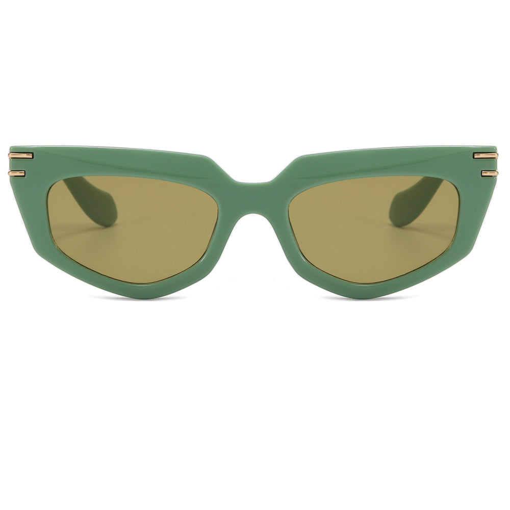 Cat Eye Polygon Shades Sunglasses