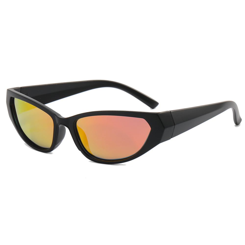 Polarized Y2K Oval Outdoor Cycling Sporty Sunglasses