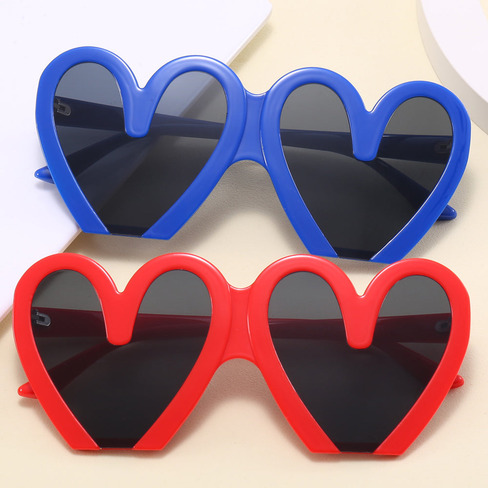 Lovely Cute Heart Shaped Sunglasses