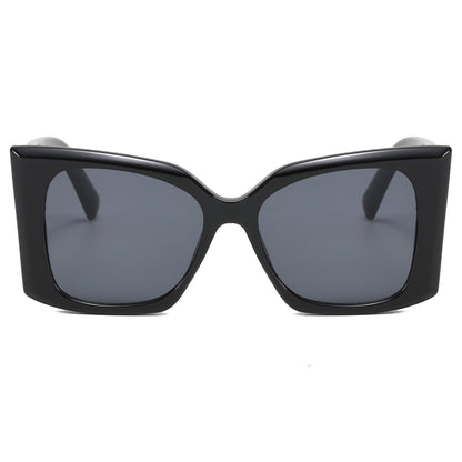 Square Oversized Butterfly Chunky Shades Sunglasses
