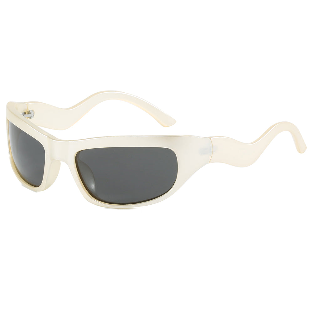 Rectangle Shades Sporty Y2K Sunglasses