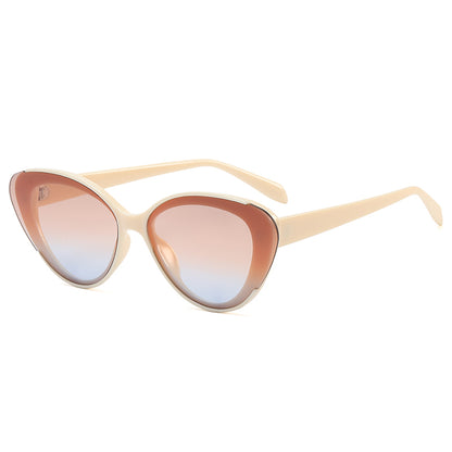 Cat Eye Women Small Triangle Sunglasses