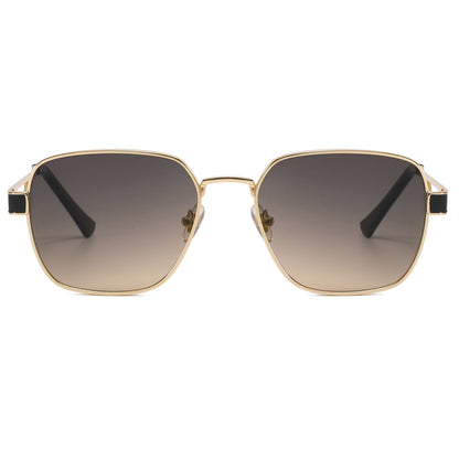 Fashion 2022 Metal Frame UV400 Gradient Men Shades Sunglasses