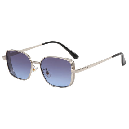 Small Rectangle Metal Frame Sunglasses