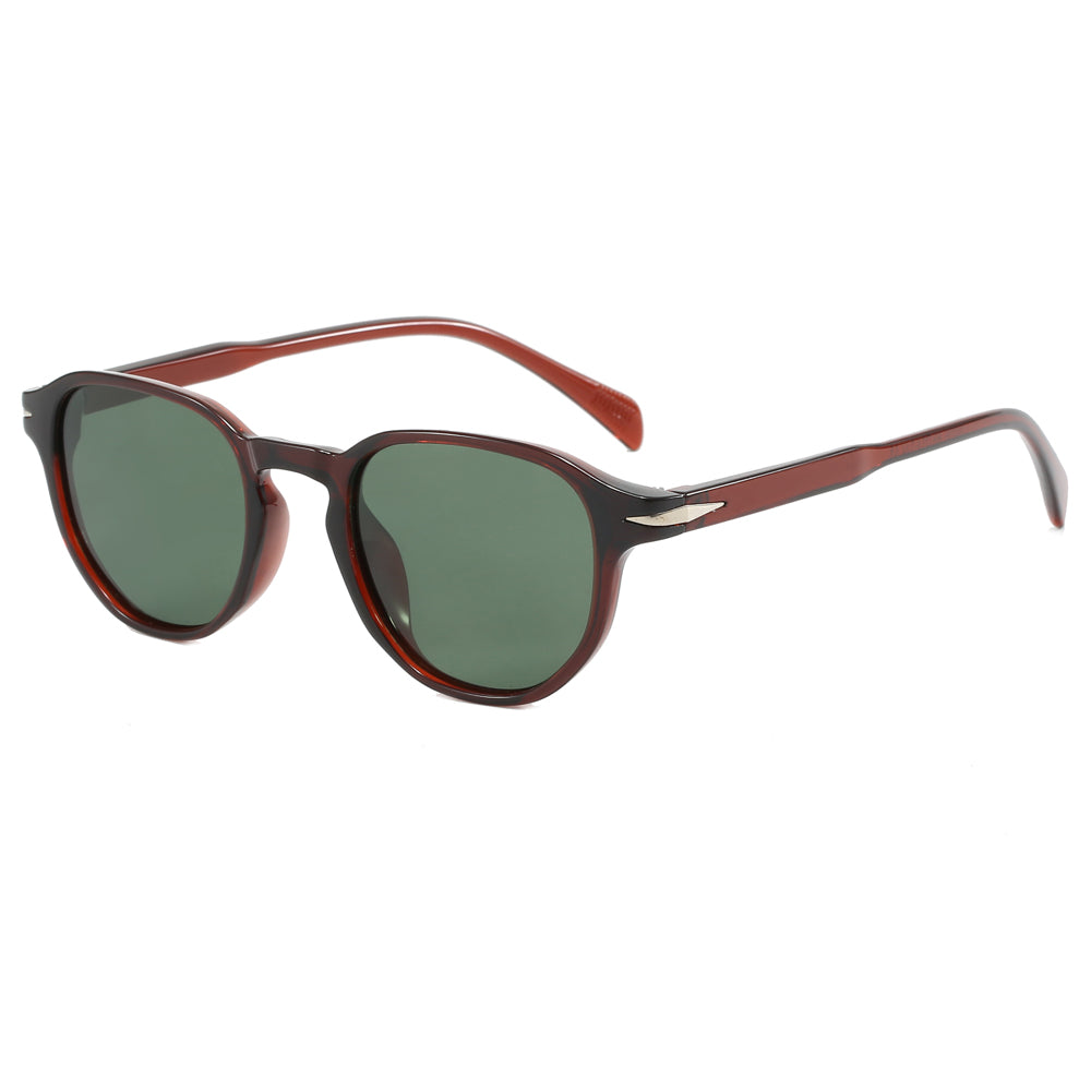 Retro Round Polarized Sunglasses