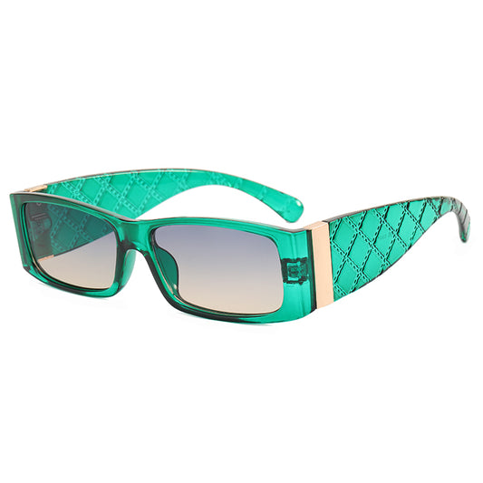 Luxury Retro Rectangle Sunglasses