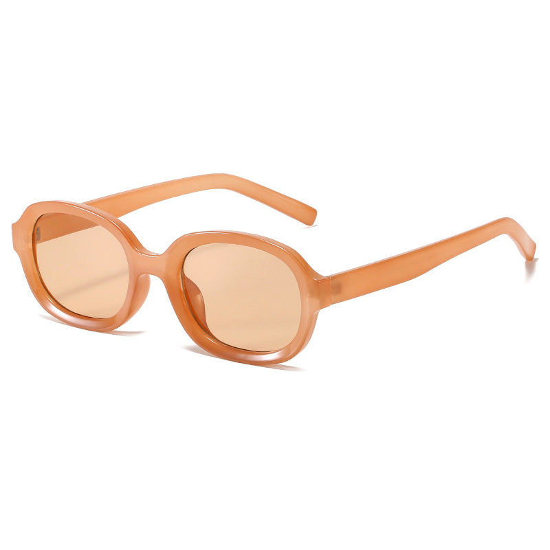 Retro Unisex Oval Sunglasses