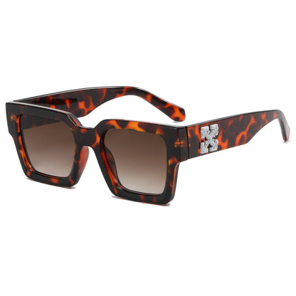 Chunky Chic Square Tinted Sunglasses