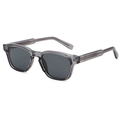 Classic Oversized Thick Square Reinforced Wire-Core Temples Sunglasses